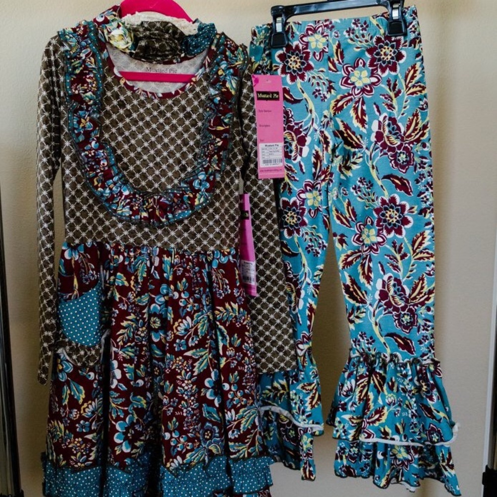 Mustard Pie dress set